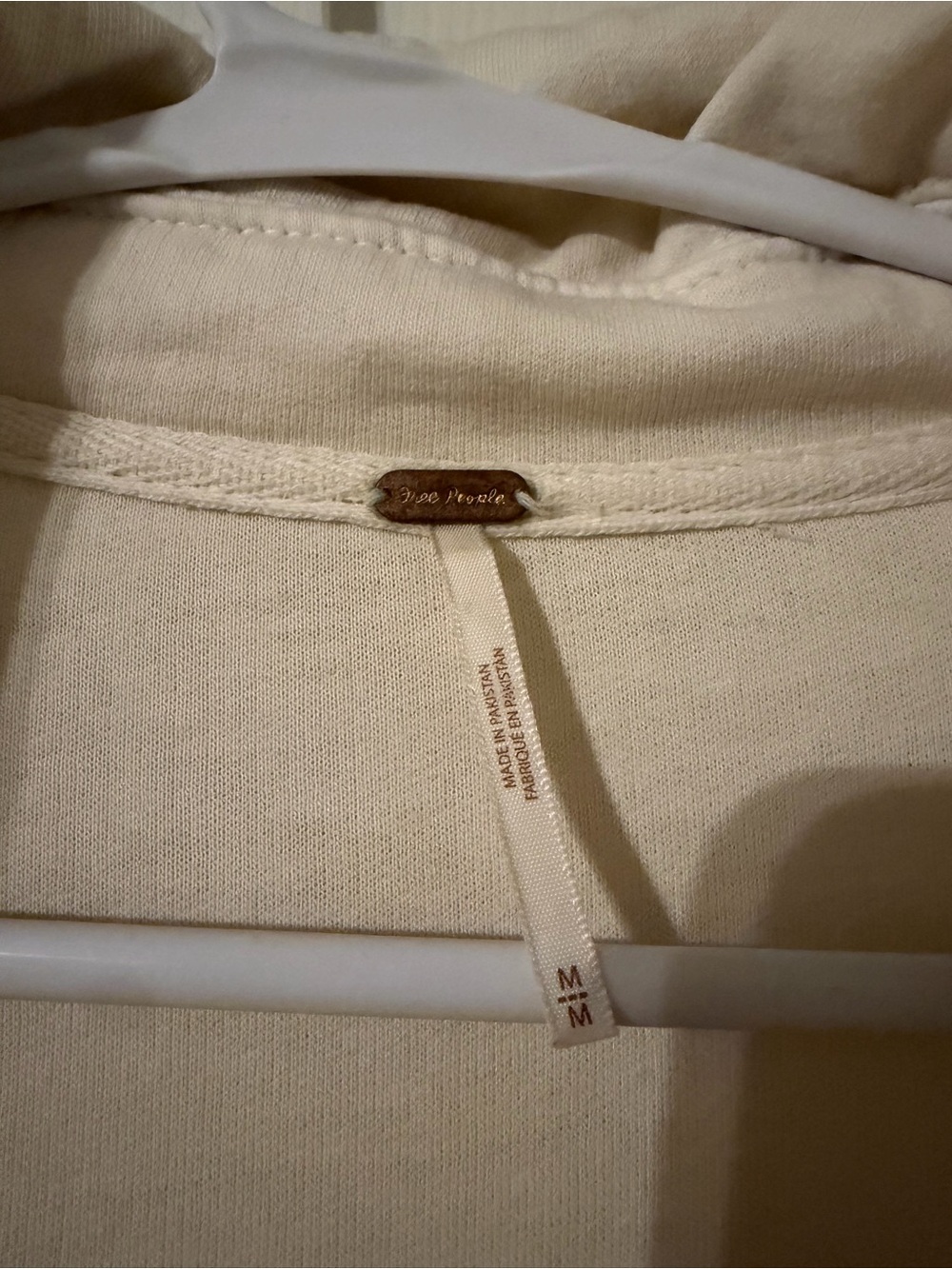 Free People Ruby Jacket in Cream - size M - Picture 3 of 3